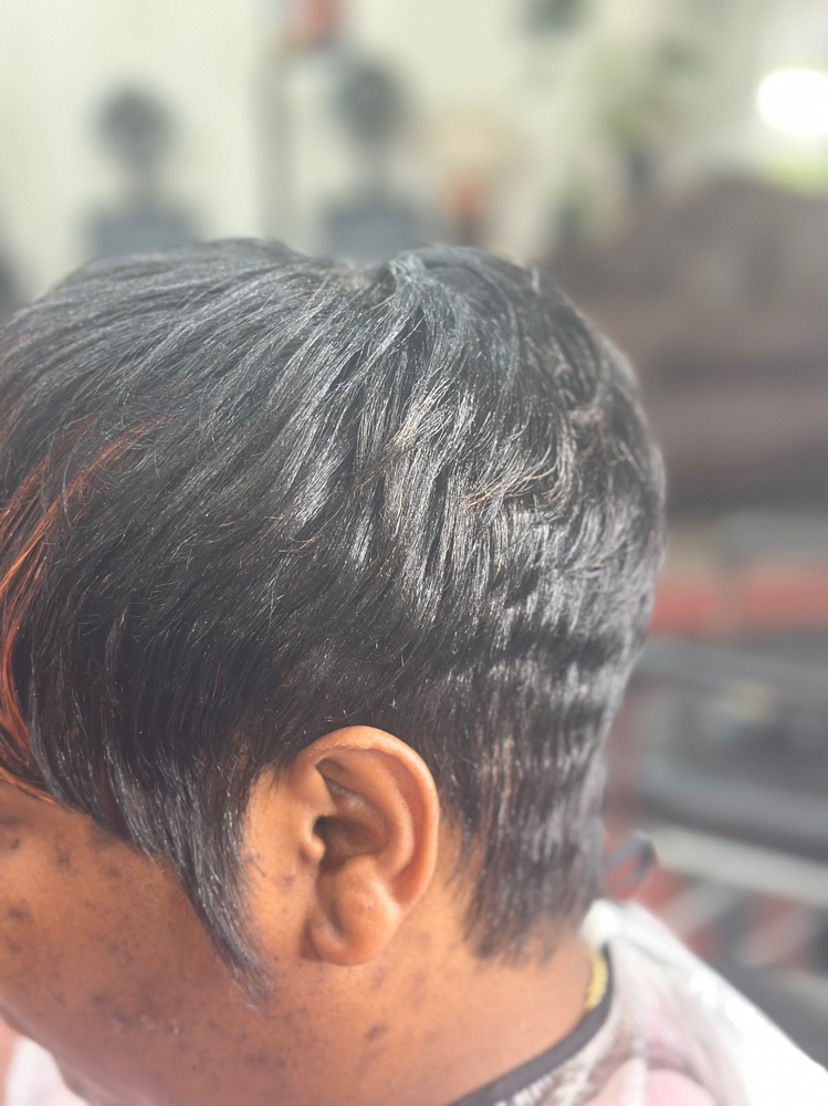 Relaxer  (1 to 5 inches of hair)