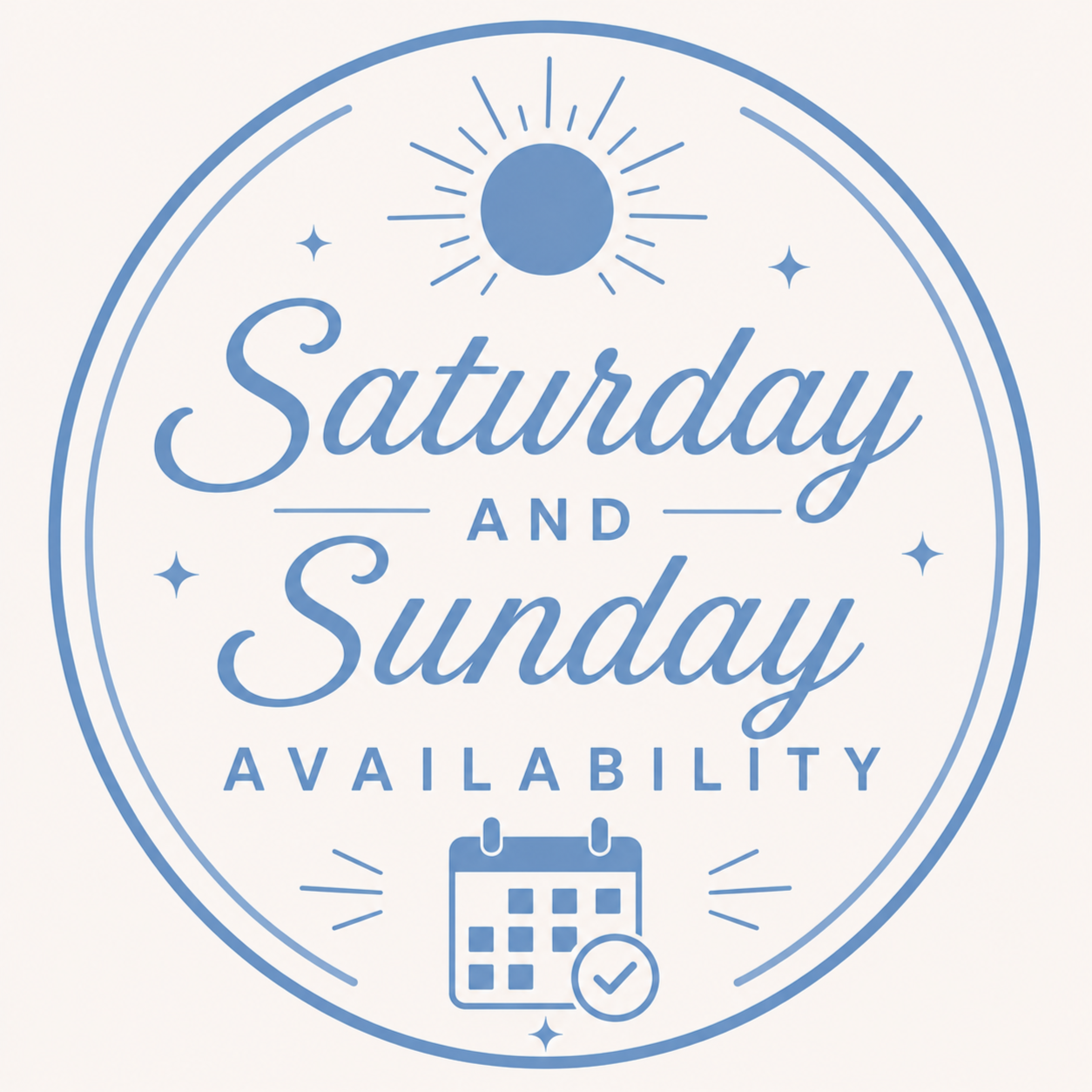 Saturday & Sunday Appointments at Kayla Gill Spray Tans in Mandeville, LA