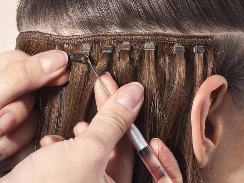 Weft Extensions - Removal