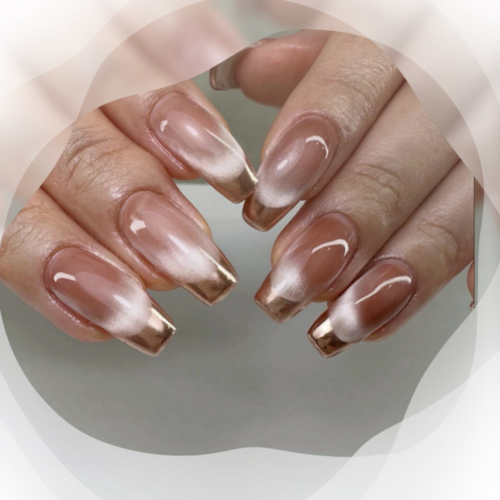 Gel Sculpture Long at Kyoto Beauty Lounge  authentic Japanese nail & lash artistry in Frisco, TX