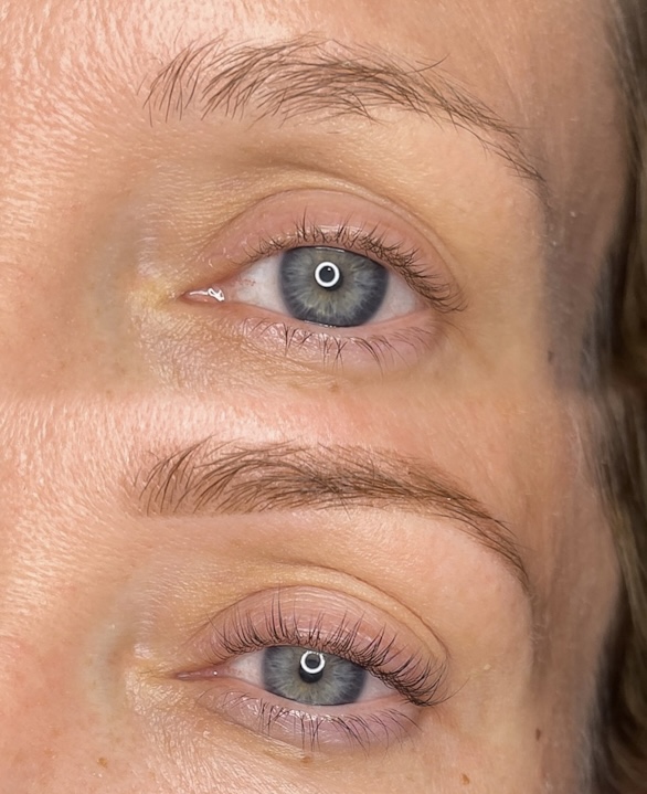 tint tease: lash + brow tint