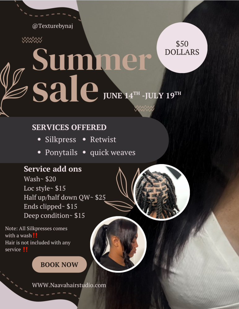 Naj’s Summer Sale