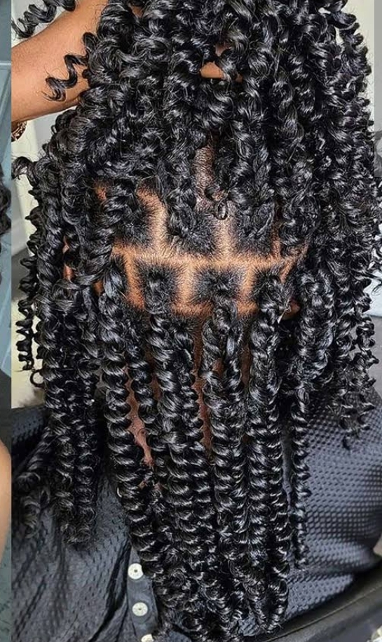 Individual Kinky Twist (added hair)