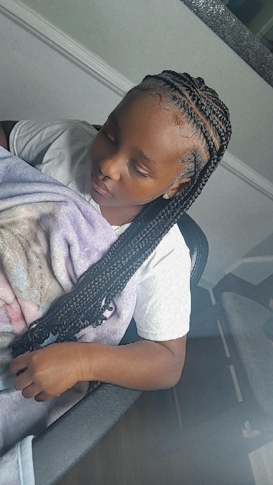 Kids Fulani Braids >10