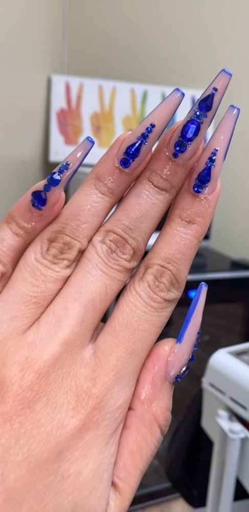 Partial Nail Bling (full Set)