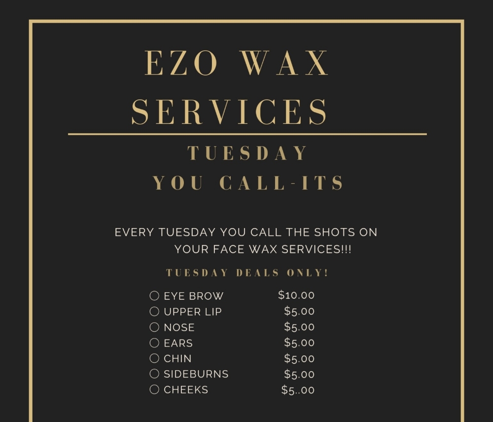 TuesdayYCI #ezoUnderarm Wax