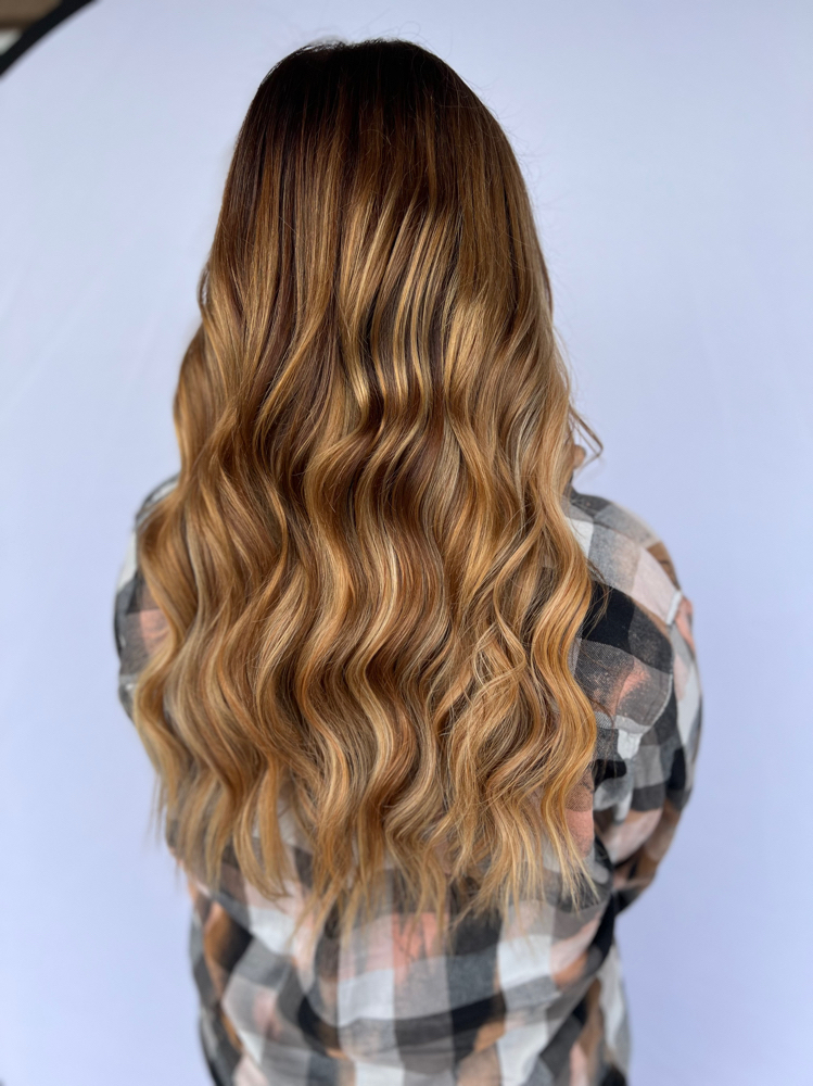 3 Row Sew In Extention Install