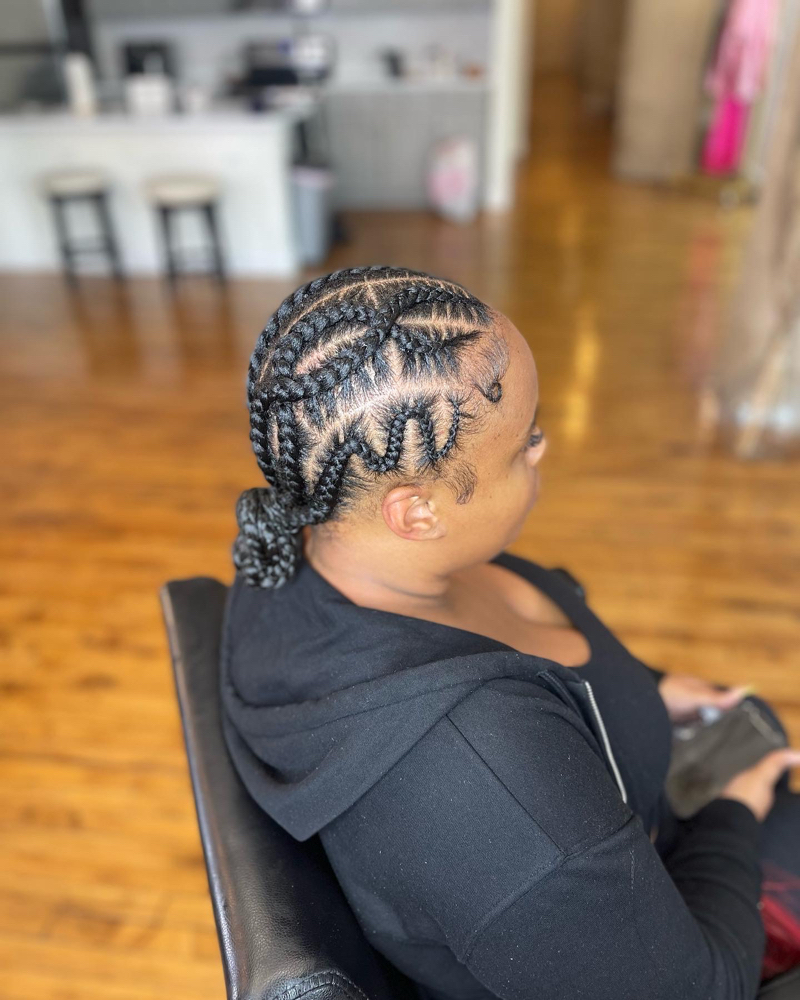 4-6 FreeStyle Stitch Braid Bun