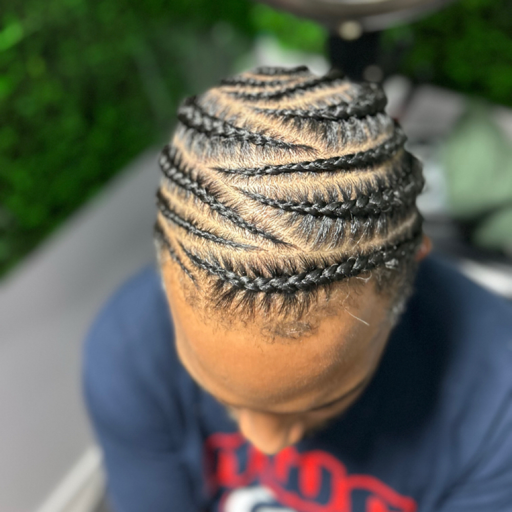 Cornrow/Braid Designs at KenzKuts in Eau Claire, WI