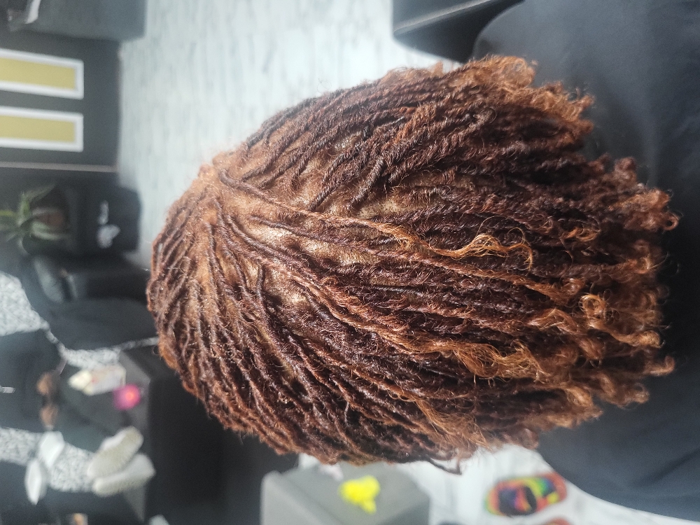Micro Locs Retwist