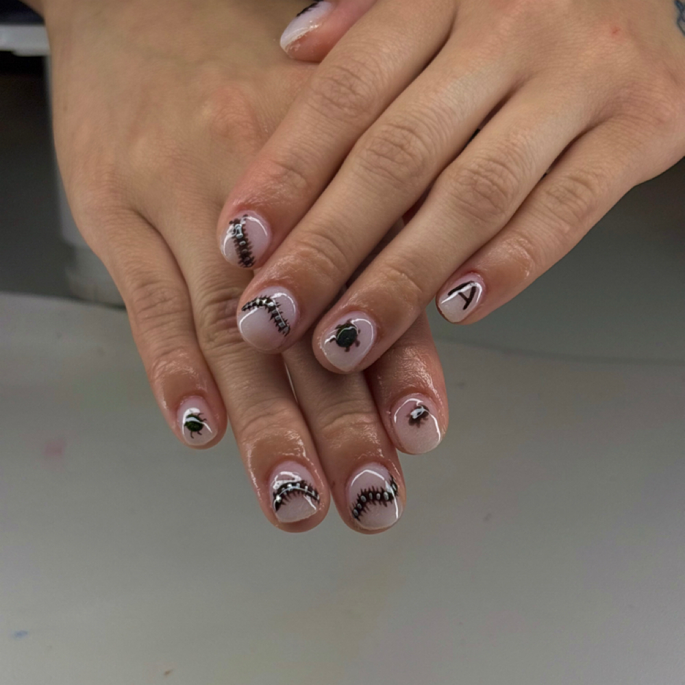Acrylic Natural Nail Overlay at ClawsbyEloise in Crowley, TX