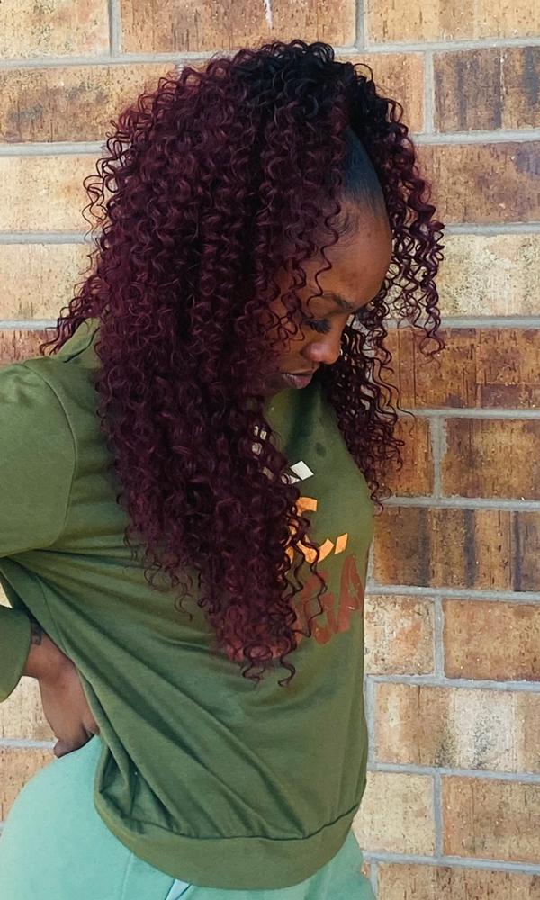 Half Up Half Down (Quickweave) at Key Hair Architecture LLC in Aurora, CO