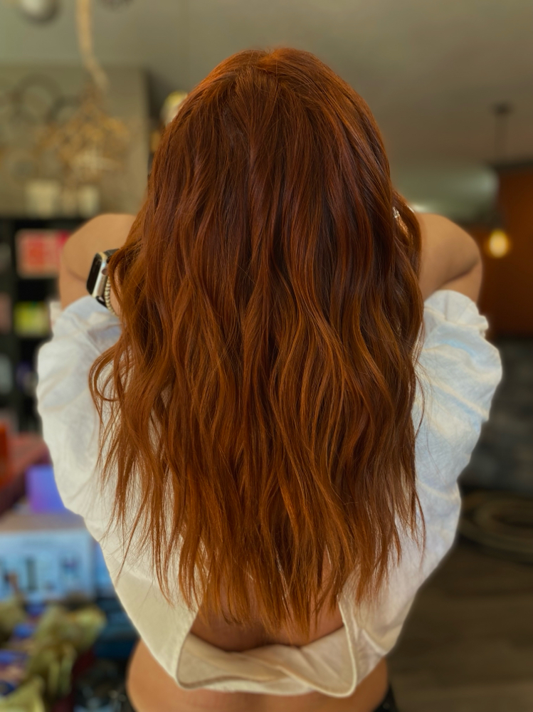 Haircut & Single Process Color at Hailey at the Shearer Shoppe in Seville, OH