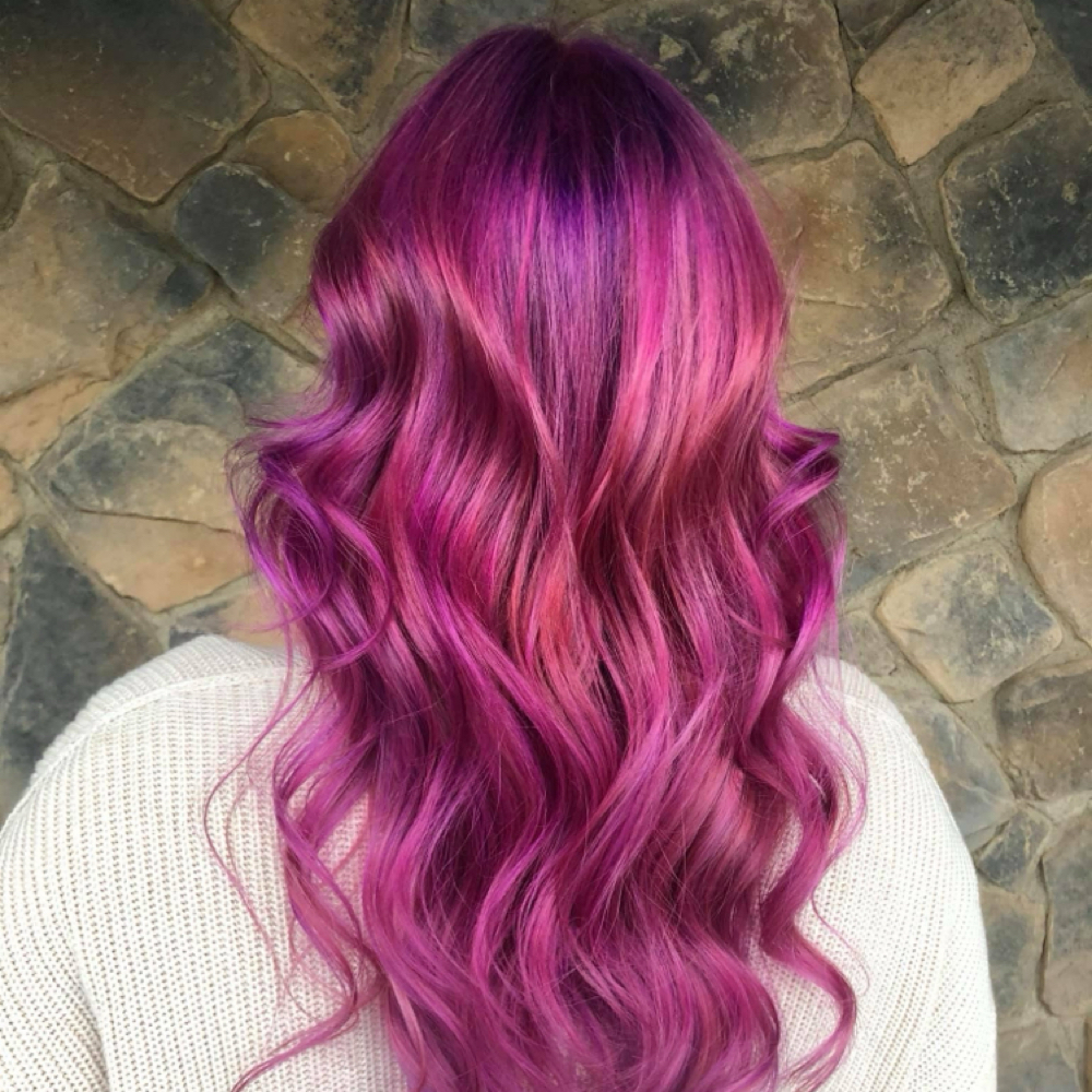 Creative Coloring(Fashion Colors) at Luxe Beauty Salon LLC in Covington Township, PA