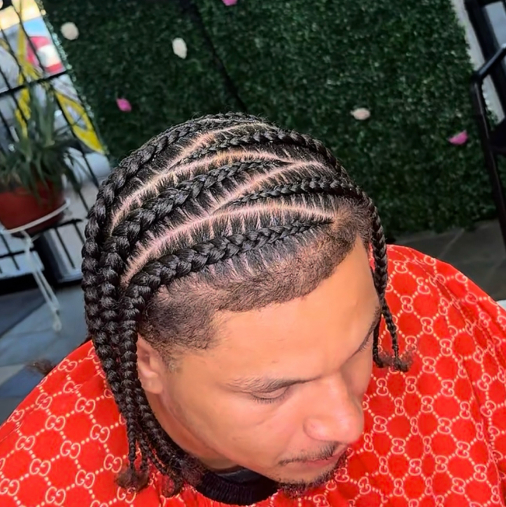 8-10 Braided Design at Slaid & Stitched in Arlington, TX