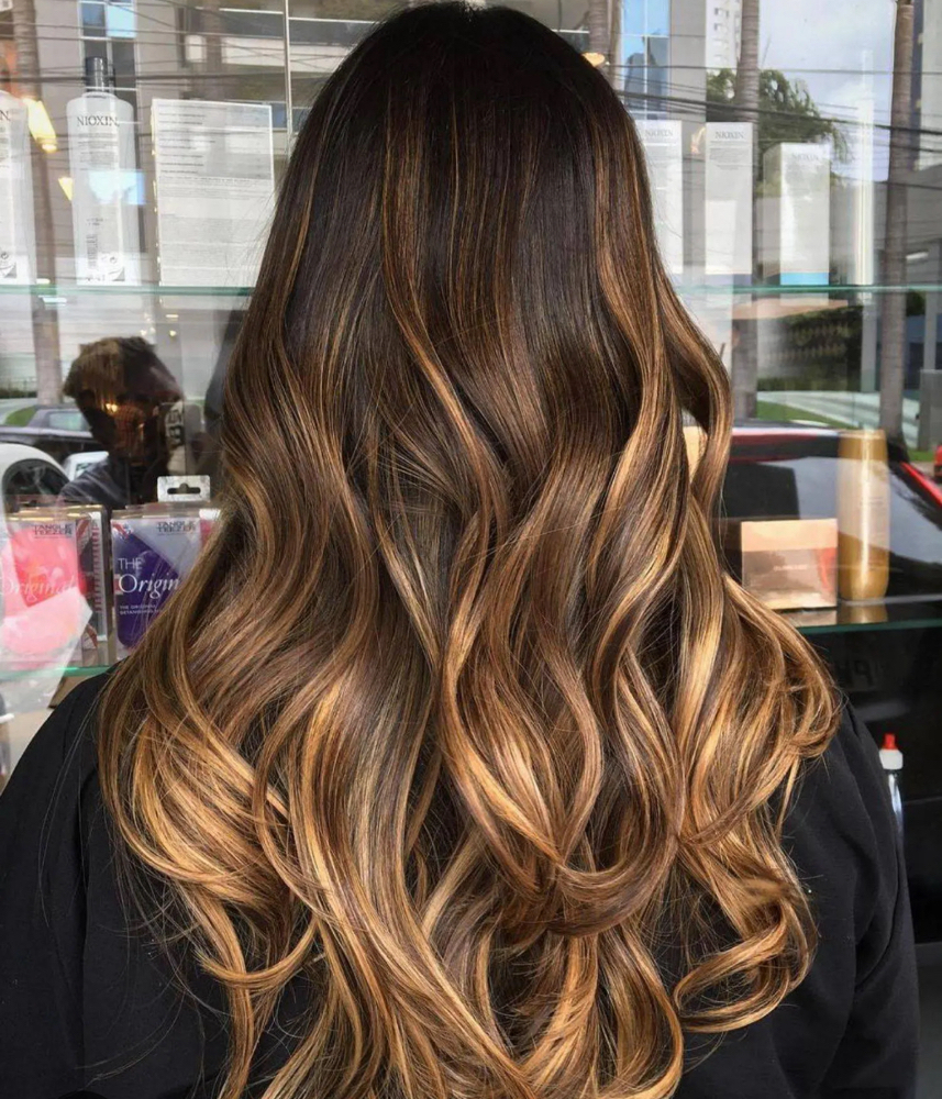 Ombre Hair Coloring