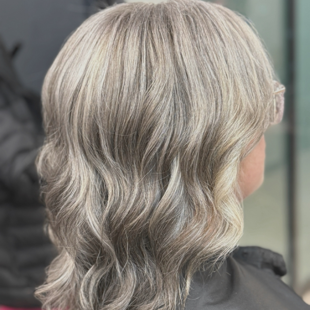 Consultation Gray Blending at One Stop Beauty Bar in Turnersville, NJ