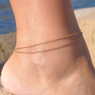 14k Rose Gold Filled Anklet at Infinity Lynx in Stewartsville, NJ