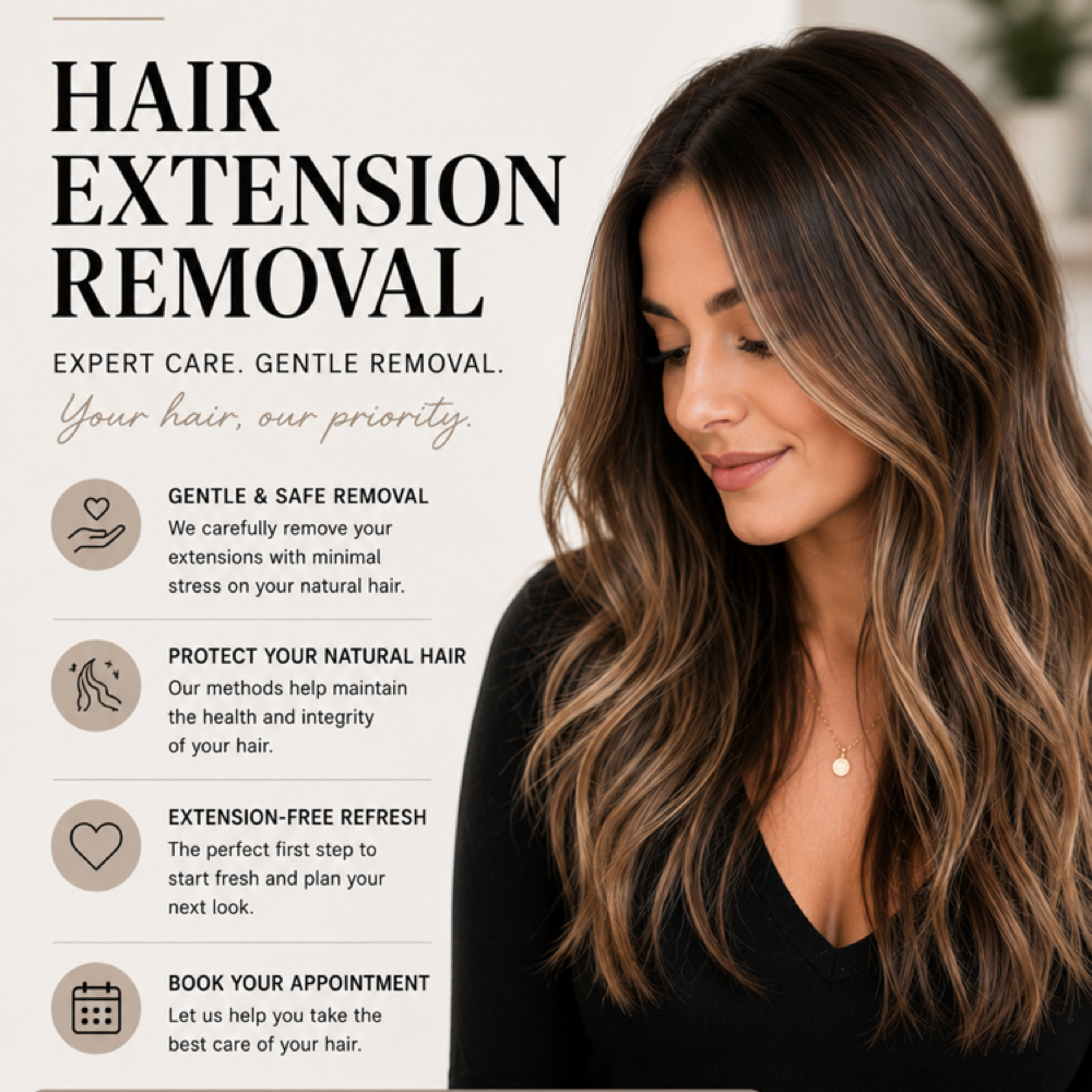 Hair Extension Removal at Lauren A Stylist in Thomasville, GA