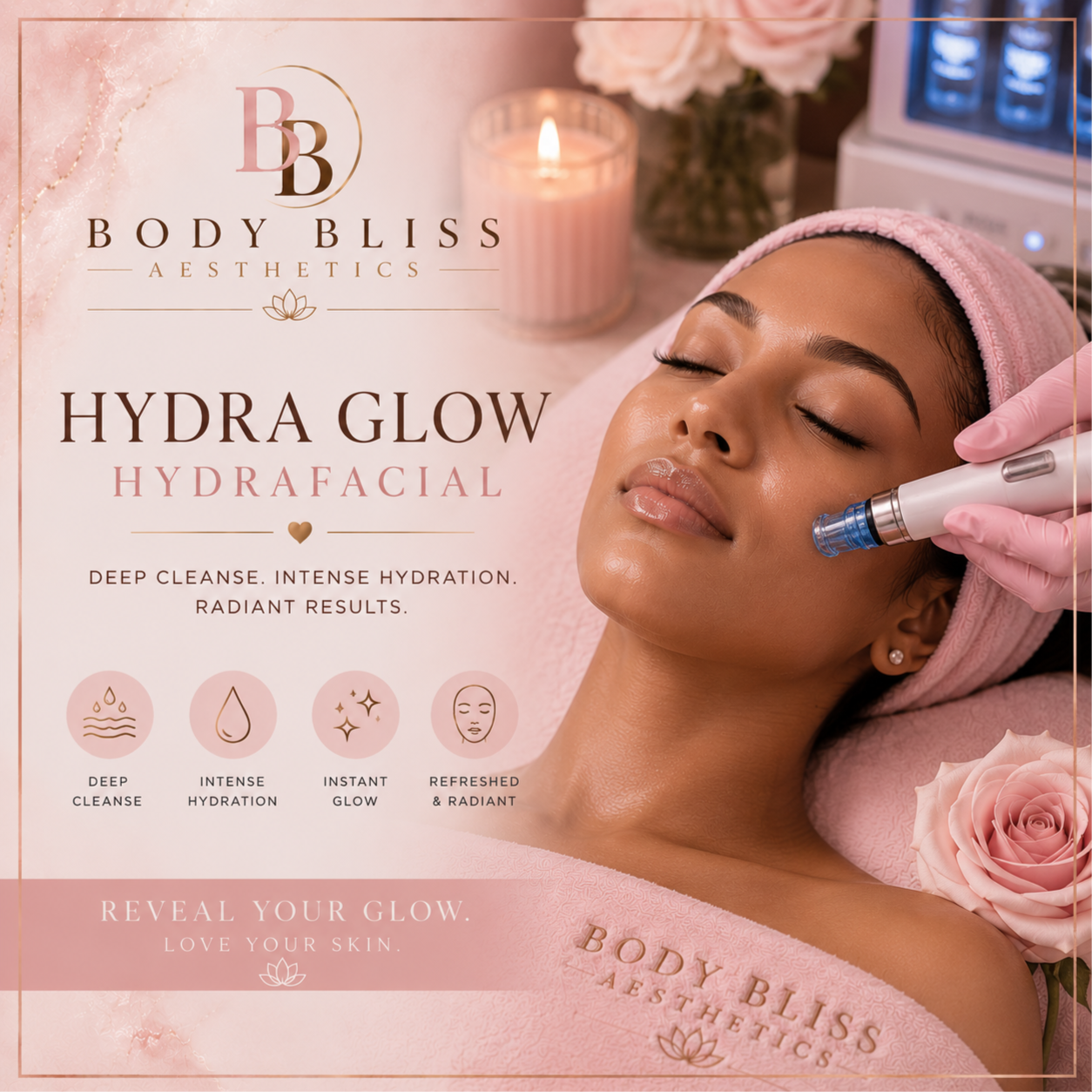 HYDRA GLOW FACIAL ✨ at Body Bliss Aesthetics in Conyers, GA