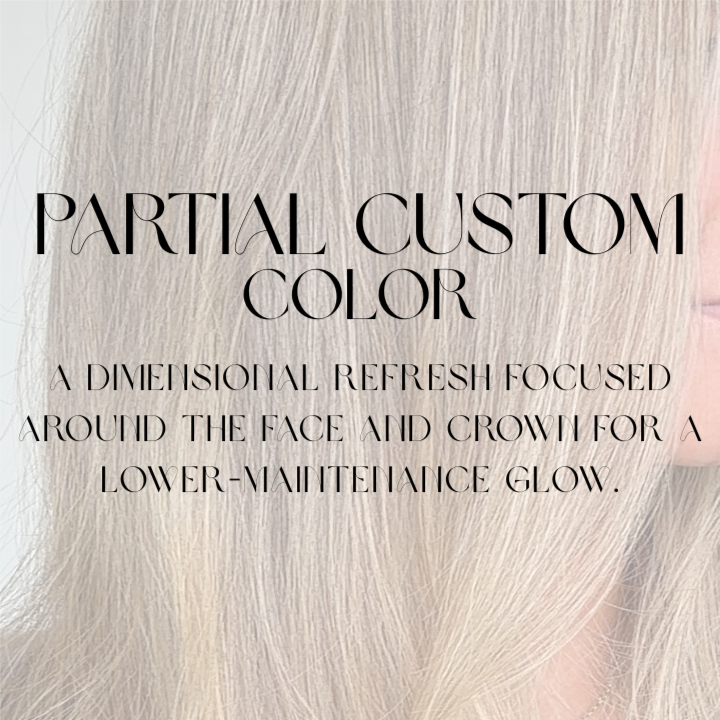 Partial Custom Color at Rose Hair & Co. in Cumming, GA