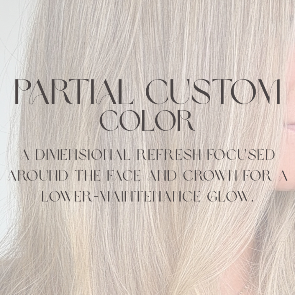 Partial Custom Color at Rose Hair & Co. in Cumming, GA