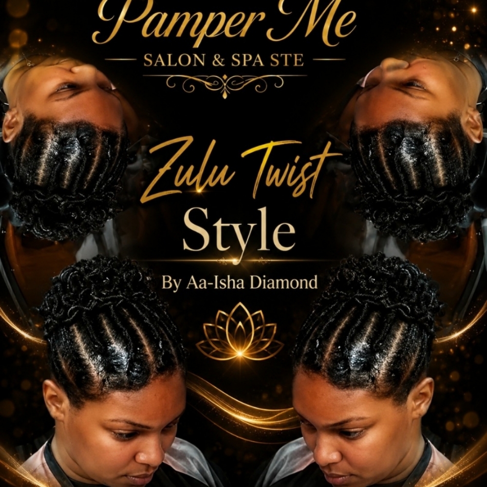 Zulu Twists at Pamper Me Salon & Spa Ste in Georgia, GA