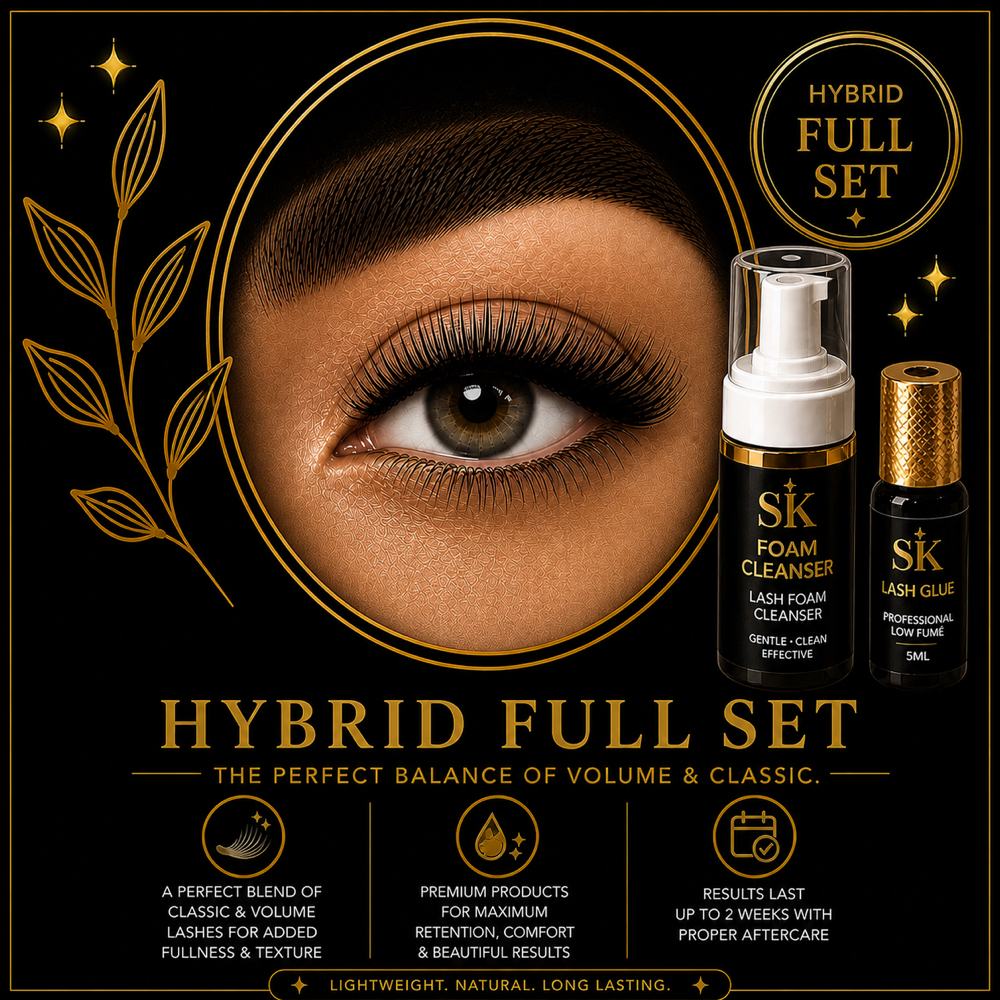 Hybrid Fullset at SK Esthetics in Lincoln, CA