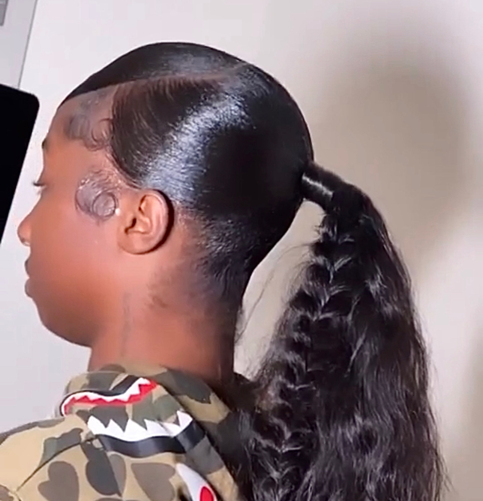 Sleek Ponytail