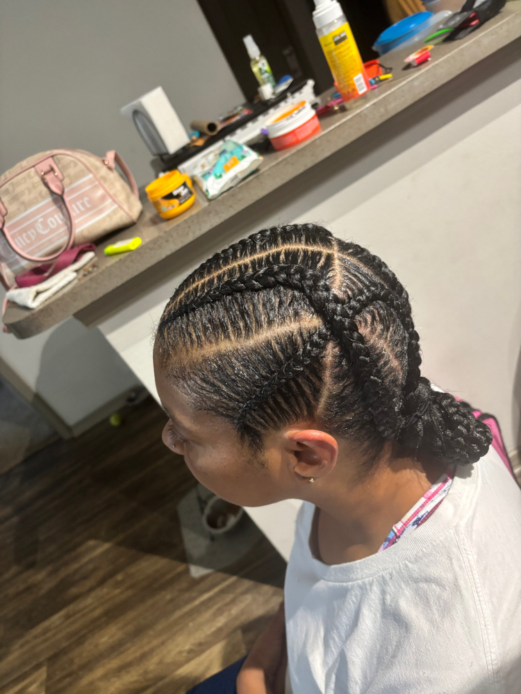 4 Criss Cross Stitch Braids at F&HBeautyllc in Chattanooga, TN