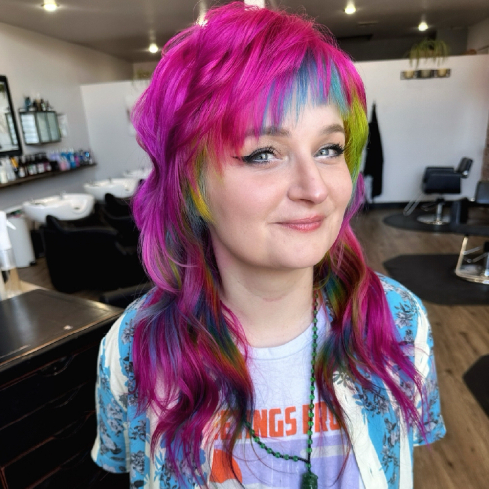 Vivid Haircolor at Ultraviolet Hair Co in College Station, TX