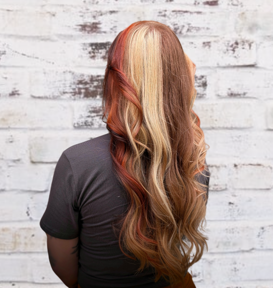 Color Service + Haircut & Treatment