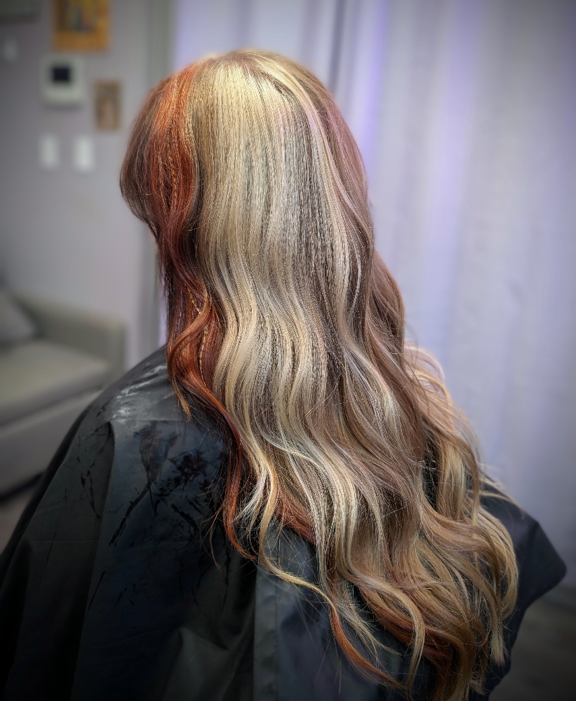 Color Service + Haircut & Treatment