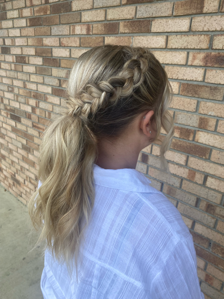 updo or prom style