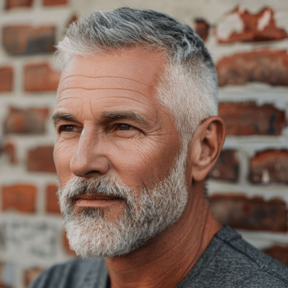 Senior Cut (65+) at The Blonde Barber in Columbia, IL