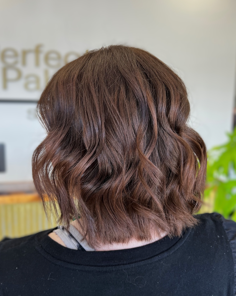 Color Retouch & Haircut