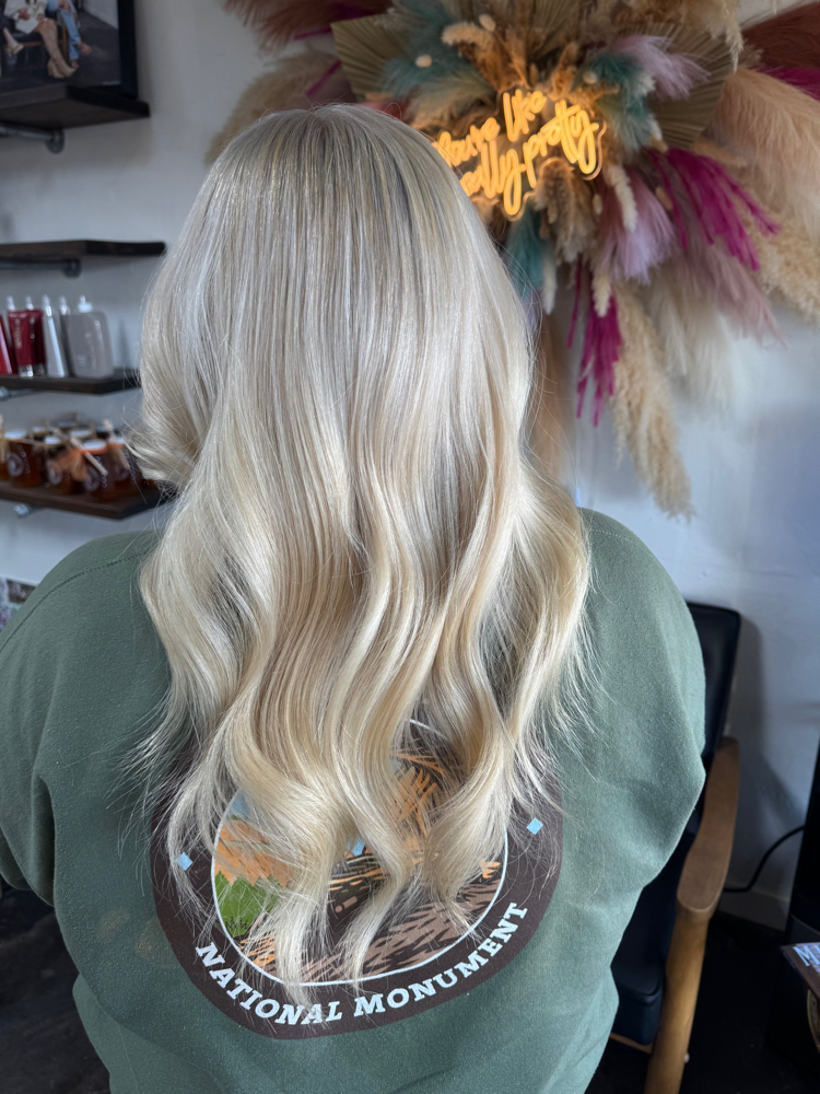 Platinum Blonde at Hair by Tana in Midland, TX