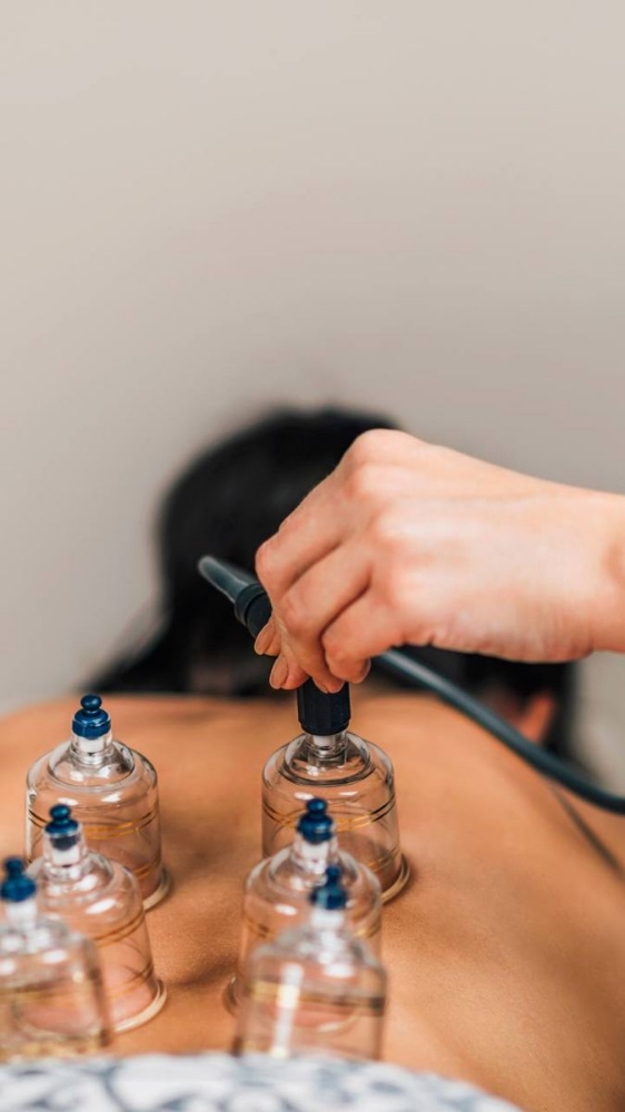 Therapeutic Massage with Cupping