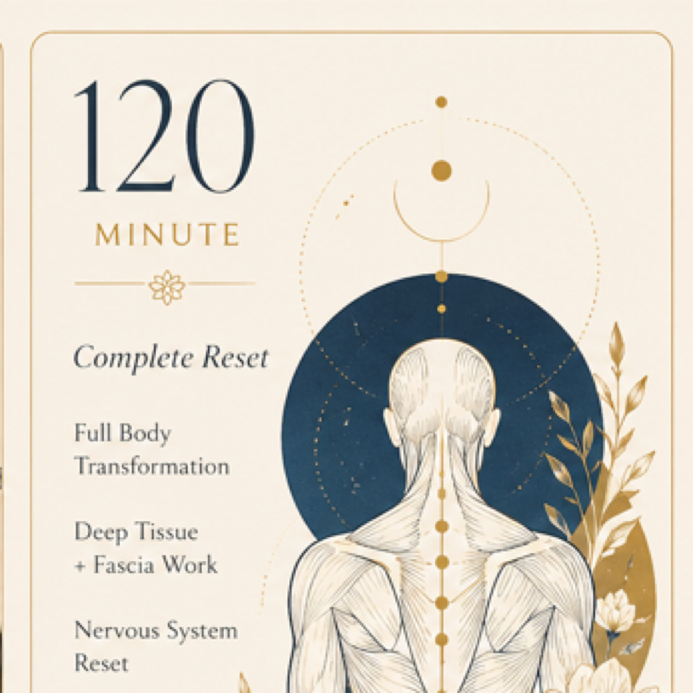 120 Min• Deep Restoration at Allinea Massage Studio in Atlanta, GA