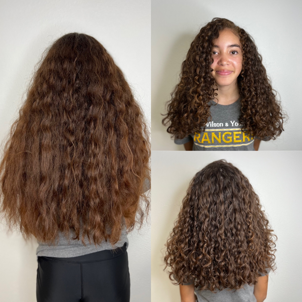 (New Client)Curly Cut Service(6-11)