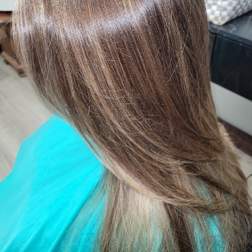 Balayage at Cre8ive Salon in Maud, TX
