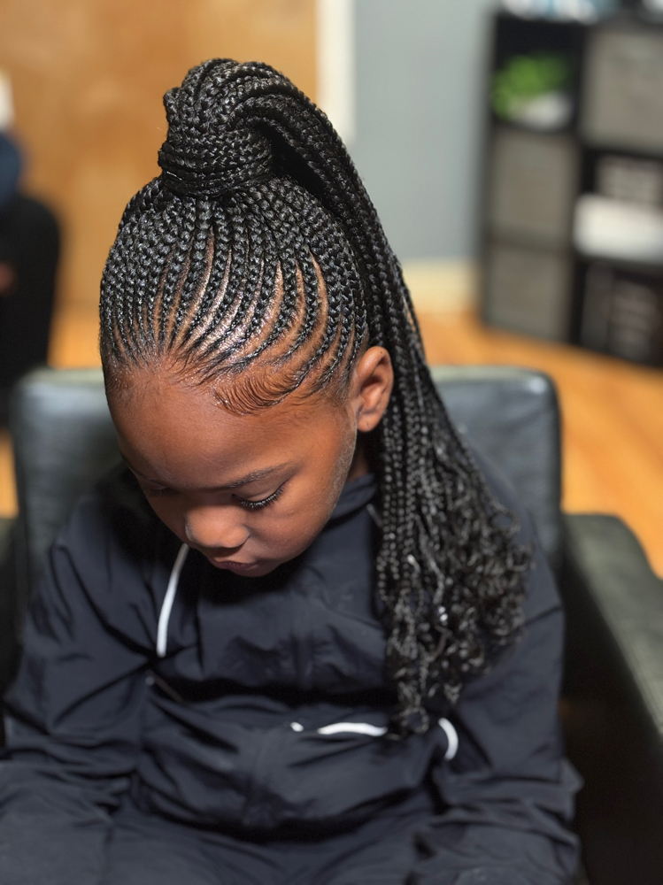 Small Stitch Braided Ponytail at JCTouch Salon in Parkville, MD