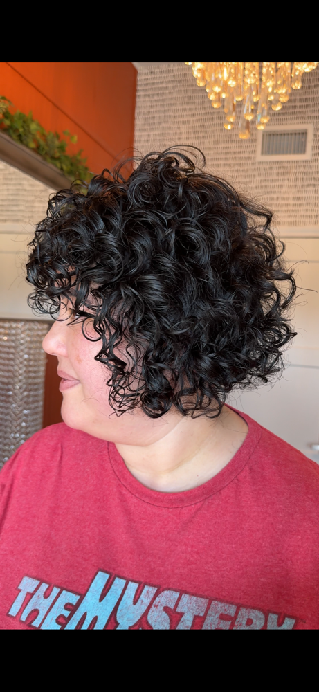 1.45 Hour Curly  Style & Education