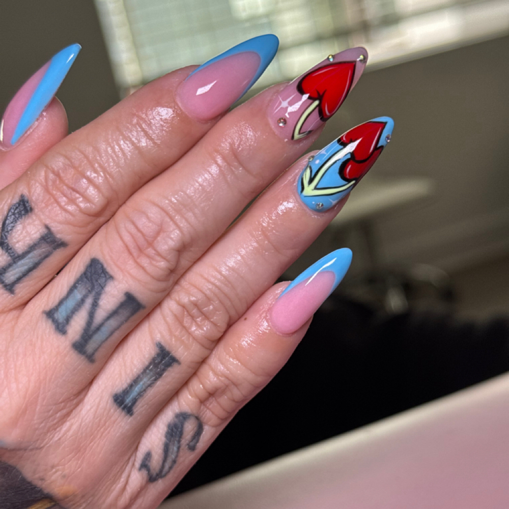 Medium Acrylic Nails- Full Set at Nails by Elena in Porterville, CA