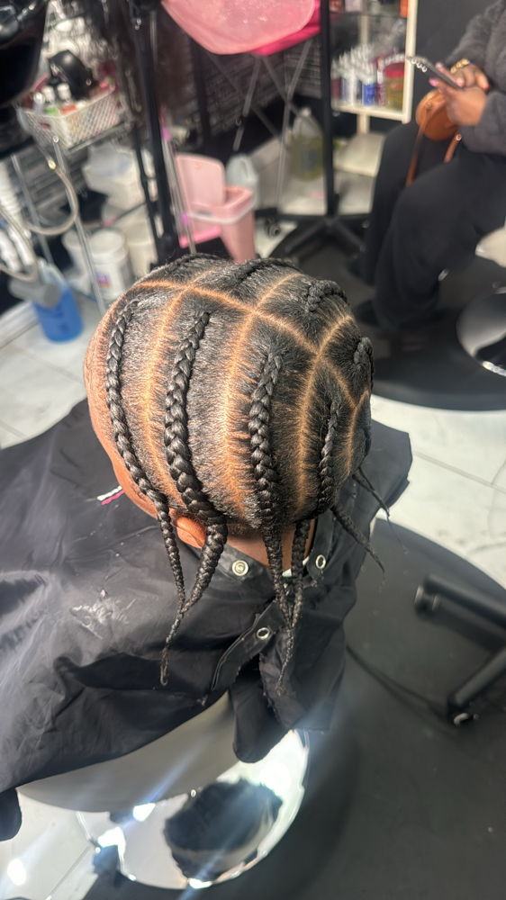 MEN HAIR WASH & POP SMOKE BRAID LUX
