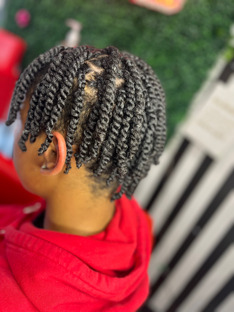 Two Strand Twist / Two Strand Flat Twist