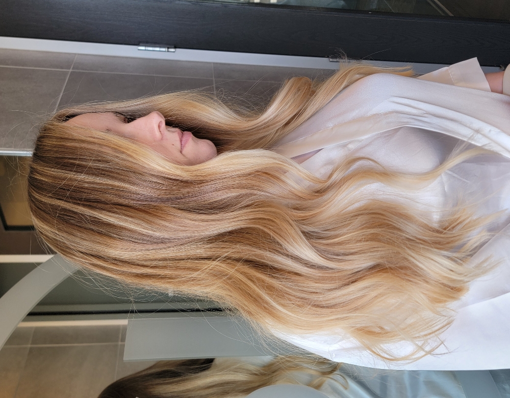 Balayage + Gloss