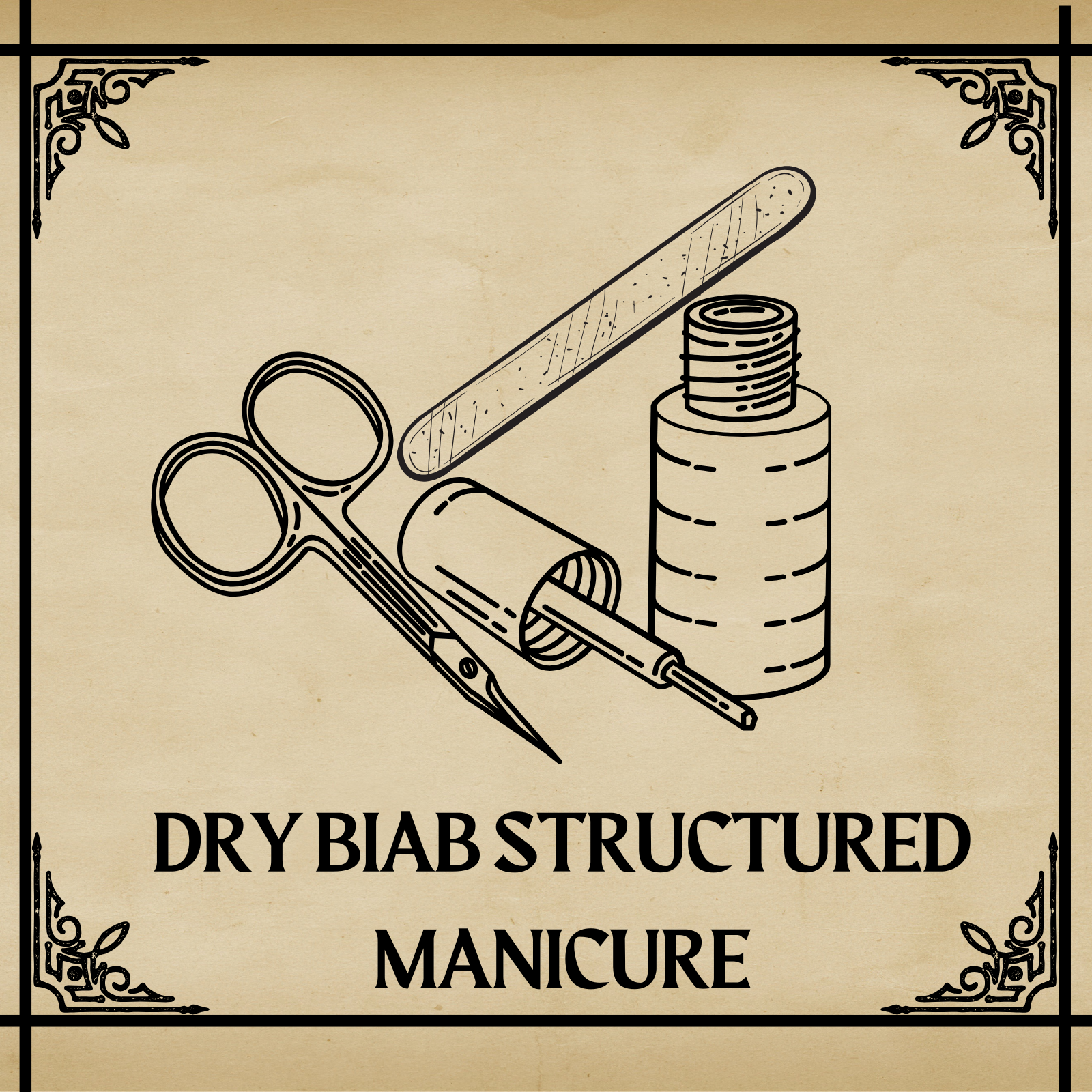 Dry BIAB/Hard Gel Manicure