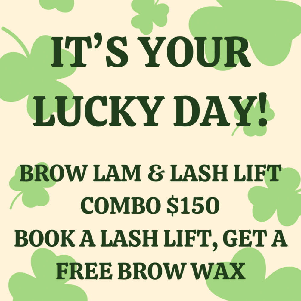 St Paddys Day Discounts at The Pretty You Studio in Portland, ME