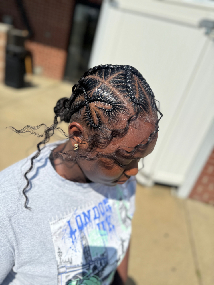 Kids 6 Stitch Braids